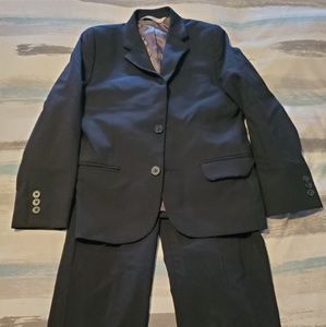Boys Nordstrom Black Suit Jacket and Pants